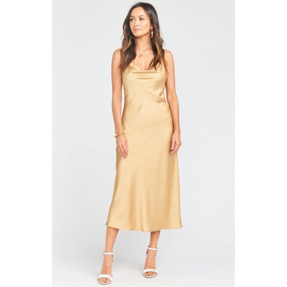 Show Me Your Mumu Verona Cowl Dress Small